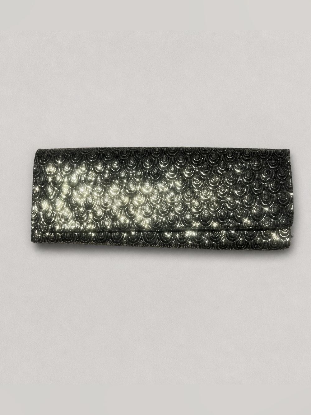 Elegant Shimmering Envelope Evening Clutch